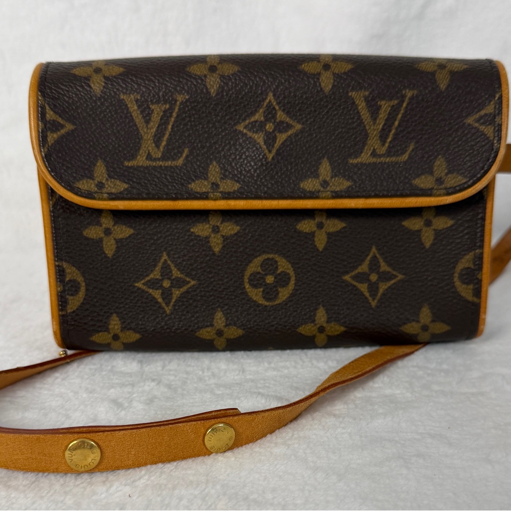 Louis Vuitton Monogram Florentine Pochette Bum Bag